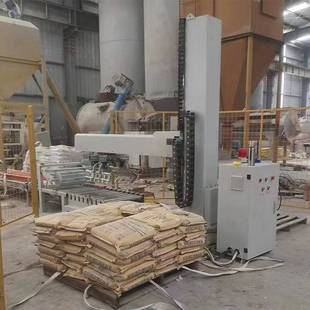 吸盘式码垛机 编织袋瓷砖胶自流平砂浆搬运垒垛机河南生产厂家