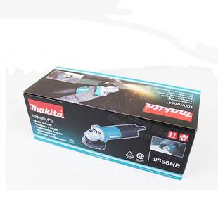 makita牧田9556HN角磨机电动磨光机9556HB多功能金属打磨切割机