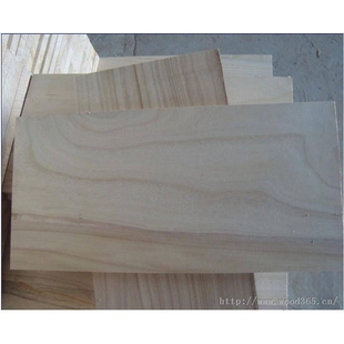 原木桐木9mm直拼板实木集成材拼接板包装盒泡桐木板衣柜橱柜隔板