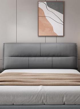 hVq床头靠背软免包大靠背床套头罩技布榻榻米靠垫UYO床科头板靠枕