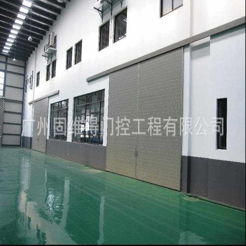 广东厂家工业平移门红外防夹安全包安装电动门感应门推拉门智能