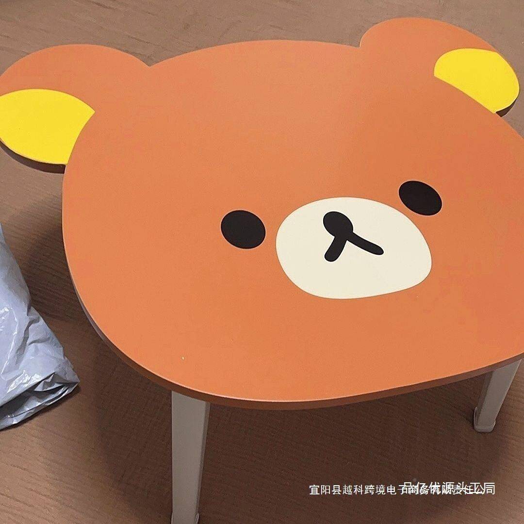 床上小桌子可叠书桌卧叠室坐地毯上可爱携式便折桌折电脑书桌124