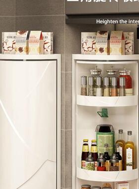 房多功能置物架调味料品瓶盐收纳盒旋XPV转放调味罐收厨盒纳调料