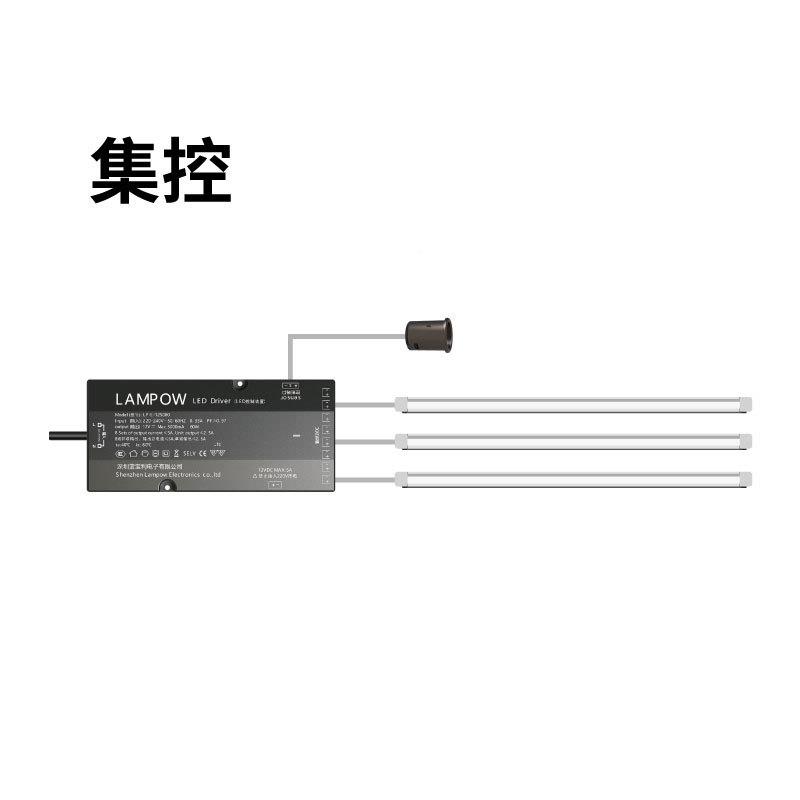 3C认12V高P值动477双极高频LEFD驱电证源超薄橱柜电源