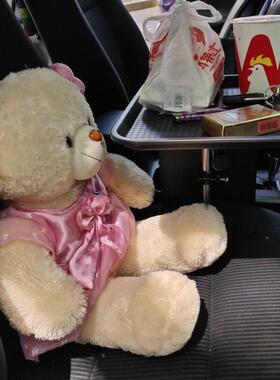 rEq车用可折子叠脑小桌板座MEJ车载平板笔记本支架电桌车内后餐桌