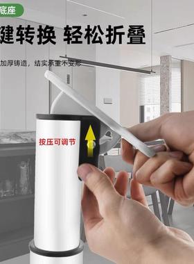 折叠VTZ桌腿支架可伸缩台脚可调节吧台支升脚电降脑办公吧桌腿撑