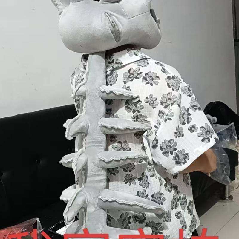 ?恐龙骨架头套常州圆纪念品搞怪装扮服饰全脸款cos创意风面具网