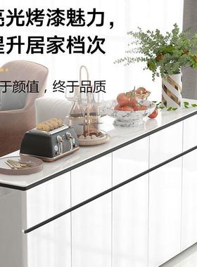 厨爆款能餐边NIH柜靠墙一体储物收纳碗柜大容量餐厅多功房餐具柜