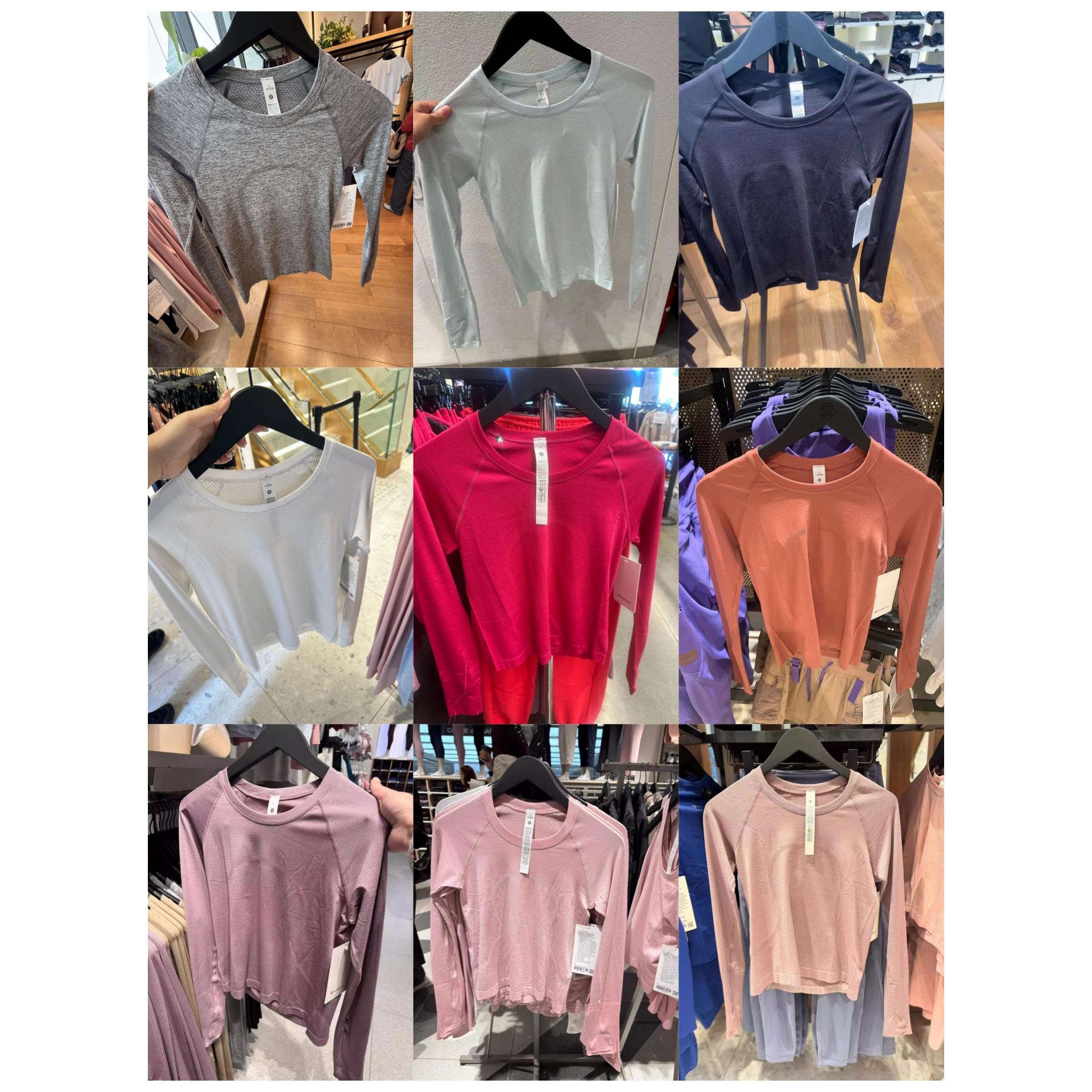 代购lululemon/露露乐蒙Swiftly Tech 2.0Race女士运动长袖T恤女