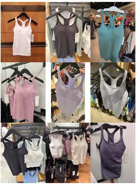 代购lululemon/露露乐蒙Ebb to Street长款修身运动工字背心女款
