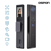 安仕邦大户型人脸锁 多人授权管理远程视频通话全自动可视智能锁