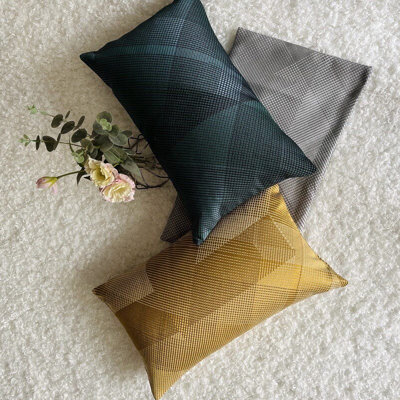 灰色新款绿色腰枕3050抱枕护腰靠垫简约沙发靠包椅子靠枕不含芯