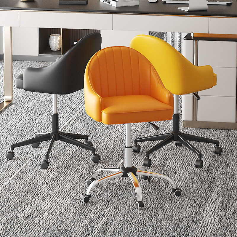电脑椅家用舒适久坐靠背休闲办公座椅女生可爱卧室学生书桌转椅子