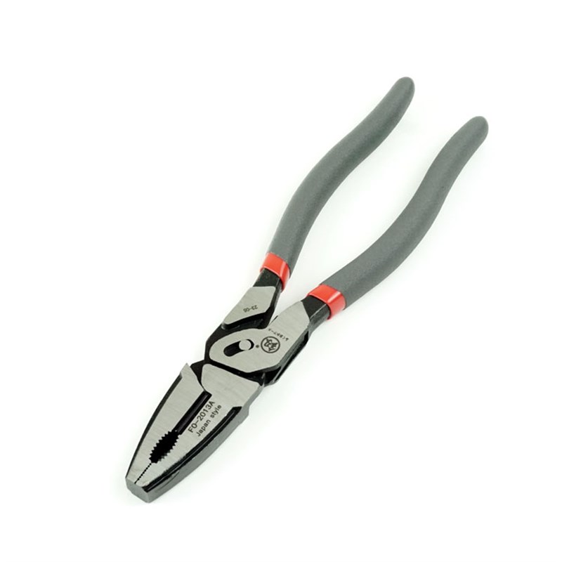 福冈省力钢丝钳子老虎钳家用钢丝钳电工多功能手钳子工具组