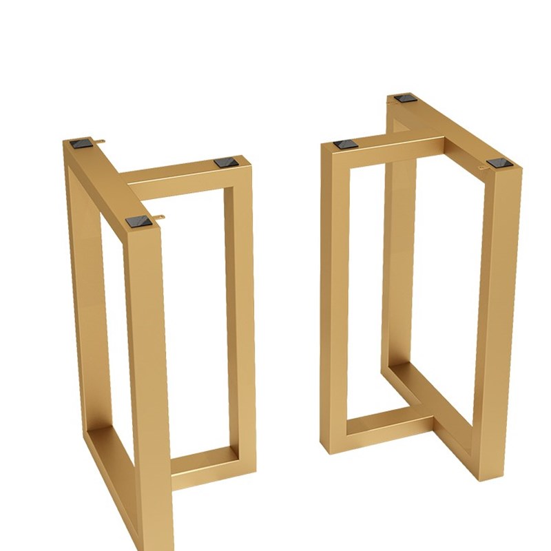 定制铁艺桌腿办公会议桌脚书桌餐桌腿茶桌书桌脚大板桌架吧台支架