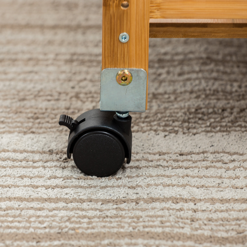 可移动茶水架沙发边几角几车茶水车客厅茶边柜小茶桌小桌子茶几竹