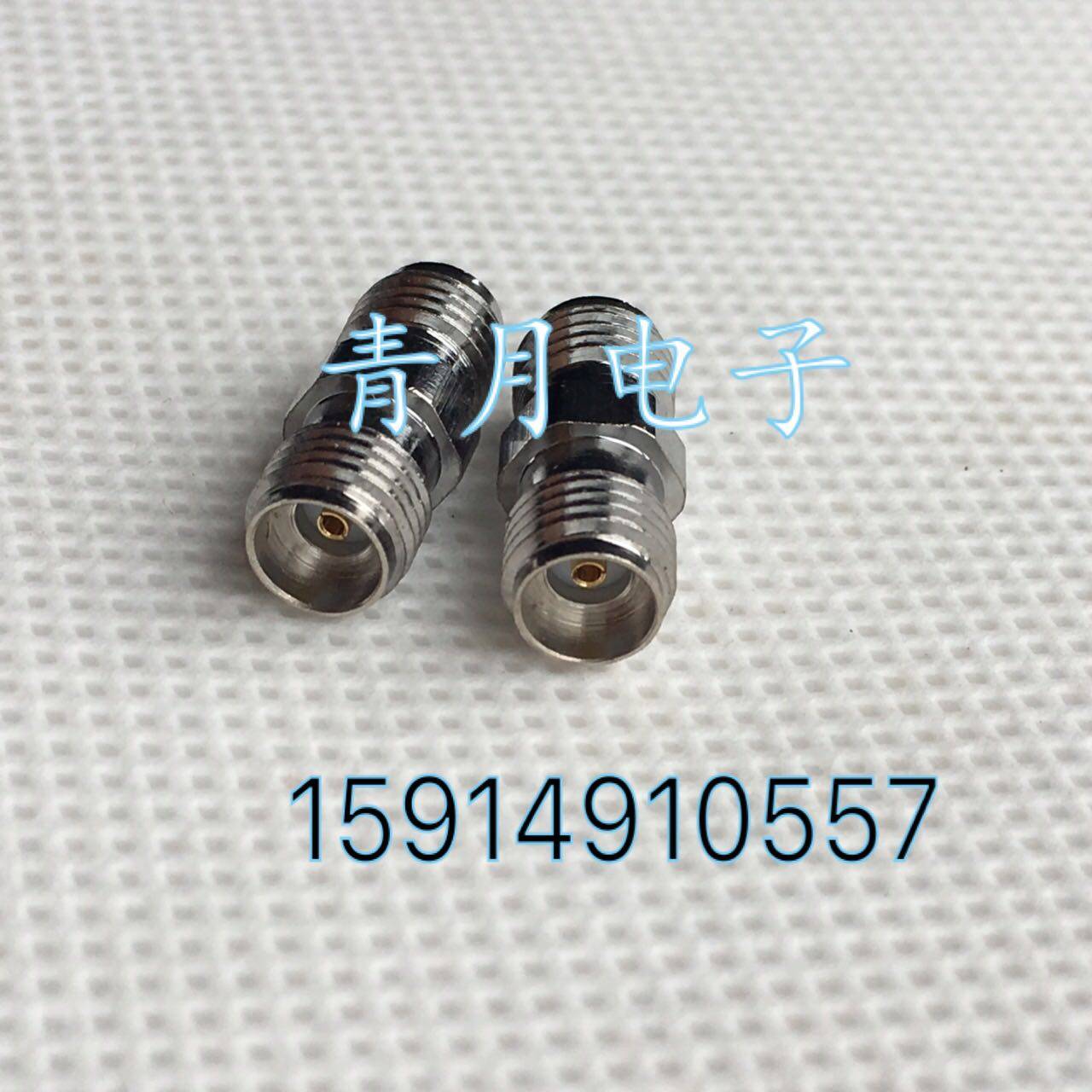 半不锈钢SMA-KK射频头 SMA母转母转接头 SMA双母直通头同轴连接器