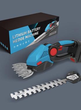 电动小型绿篱机25913剪草机家用剪无线手艺持式你绿迷化带园修工