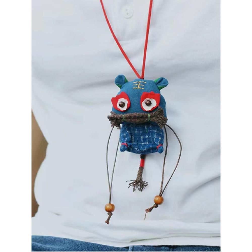 XE3十I二生肖刺绣车情载身挂件香包艾草香囊空袋人PFQ节端随午节