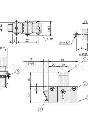 Tochigiya 枥木屋 锁扣 按压插销锁 TL-135L  TL-135 现货