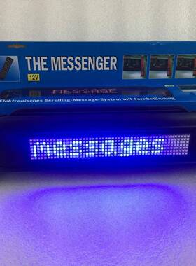 LE显条示屏P4.6·D7*50LeBPGd汽车屏单蓝色显示le车载d条屏多国语