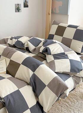 舍纯件套棉OZP被褥全三套0.9m床学生宿六件套上下铺全棉套件被子