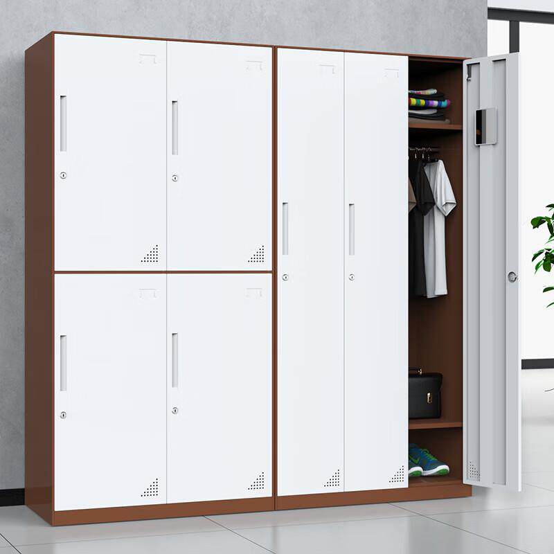拆装四更衣包柜窄边224二门门六门九门员工柜钢制带换衣储锁物柜