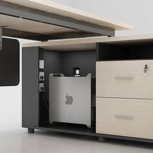 杭州老板桌现代时尚办公桌椅组合大班台主管经理桌家具单人桌子