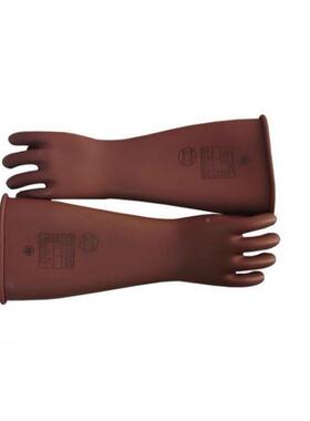 YS1012-304高压绝缘手套棕-色橡胶防触力JDD电手套电耐高压手套