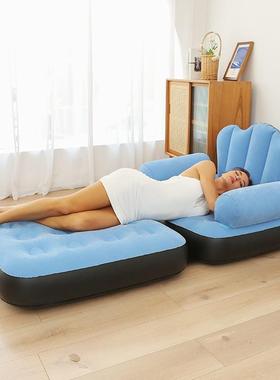 款多功TXV能合一新充气沙发户外成人懒人沙便发充气床五捷可折叠