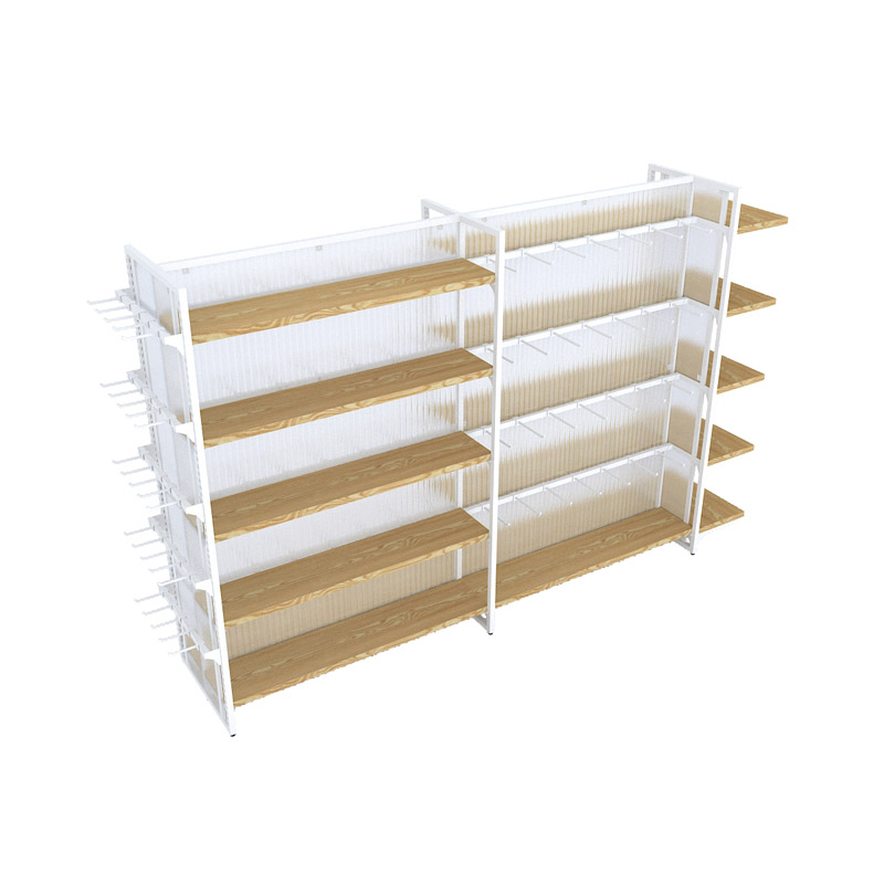 名创货架优品展示架小号中岛货柜中岛柜挂钩货架挂摆超市饰品货