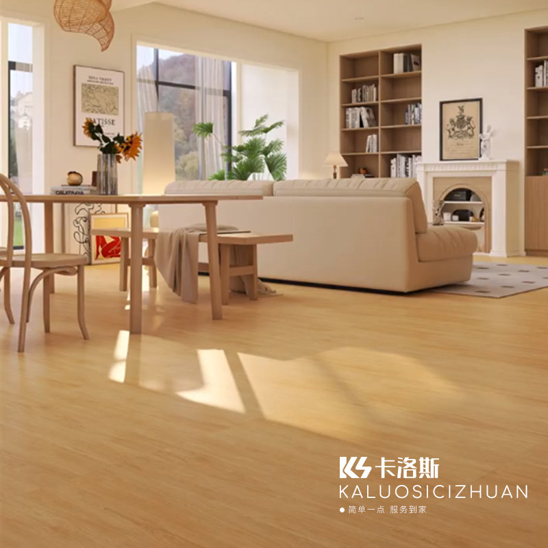 柔光肌肤釉原木风木纹瓷砖800x800卧室客厅仿实木地板砖防滑耐磨