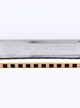 和来Hohner十孔蓝调布鲁斯初学学生口琴Mrine Bnd 189 MB