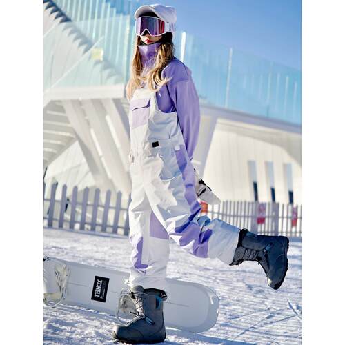 采购产品滑雪板围兜滑雪裤为妇女，滑雪板和双板防水滑雪服装运动