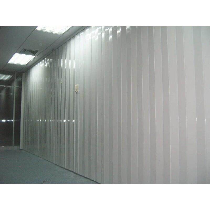 PVC折叠门隔断门商场办公室车间塑料拉门室内隔断隔断墙