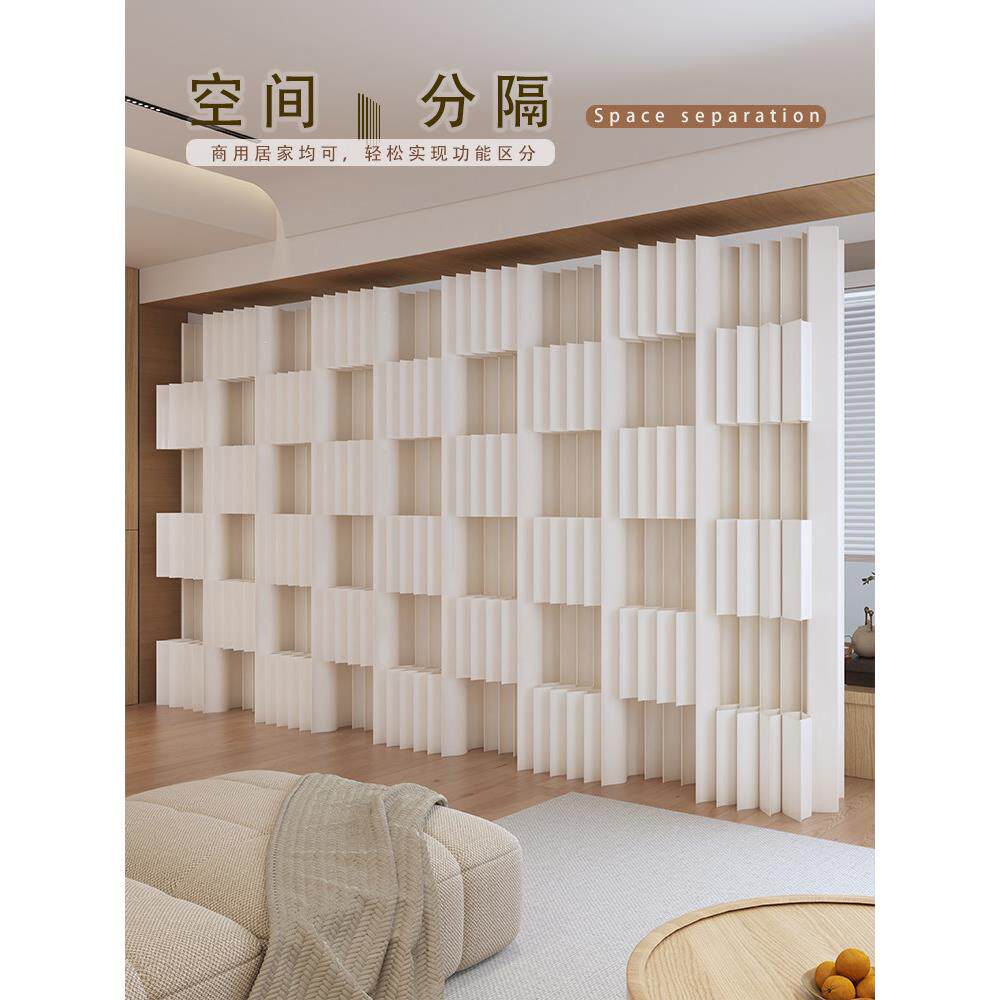 屏风隔断置物展台墙可折叠展示柜商场橱窗展示架展厅展台商品摆台