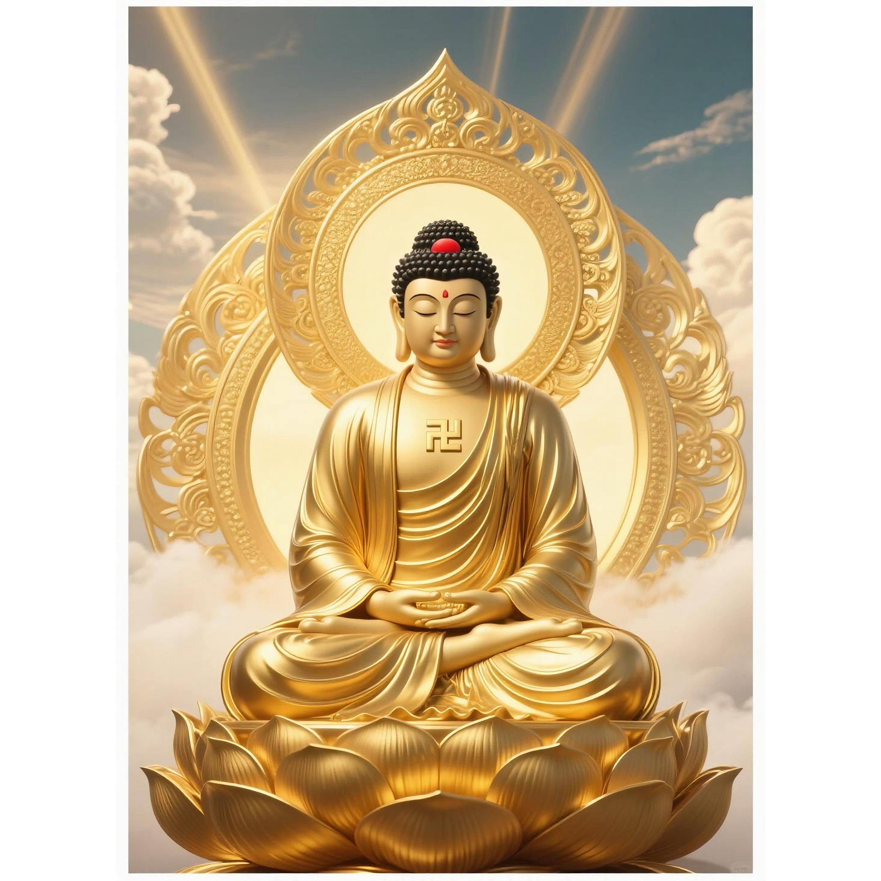 带框钻石画满钻方钻手工贴钻绣客厅玄关神龛竖版新款佛像大日如来