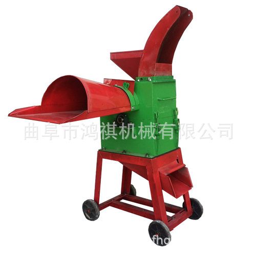 丹东畜牧养殖铡草机鸿祺机械揉丝铡草机牛草养殖饲料铡草机