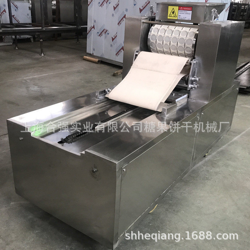 小型桃酥饼干生产线托盘酥性曲奇机HQ-400桃酥糕点机桃酥机器