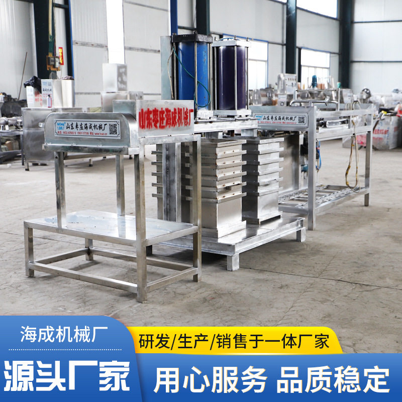 小型家用豆腐皮机 大型全自动千张机 不锈钢干豆腐生产设备