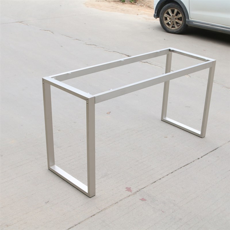 正宗不锈钢桌脚金属桌腿支架子定制木板石面桌子家具五金底座