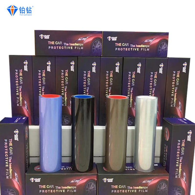 整卷10米TPU熏黑灯膜TPH尾灯改色透光修复保护防刮汽车贴膜