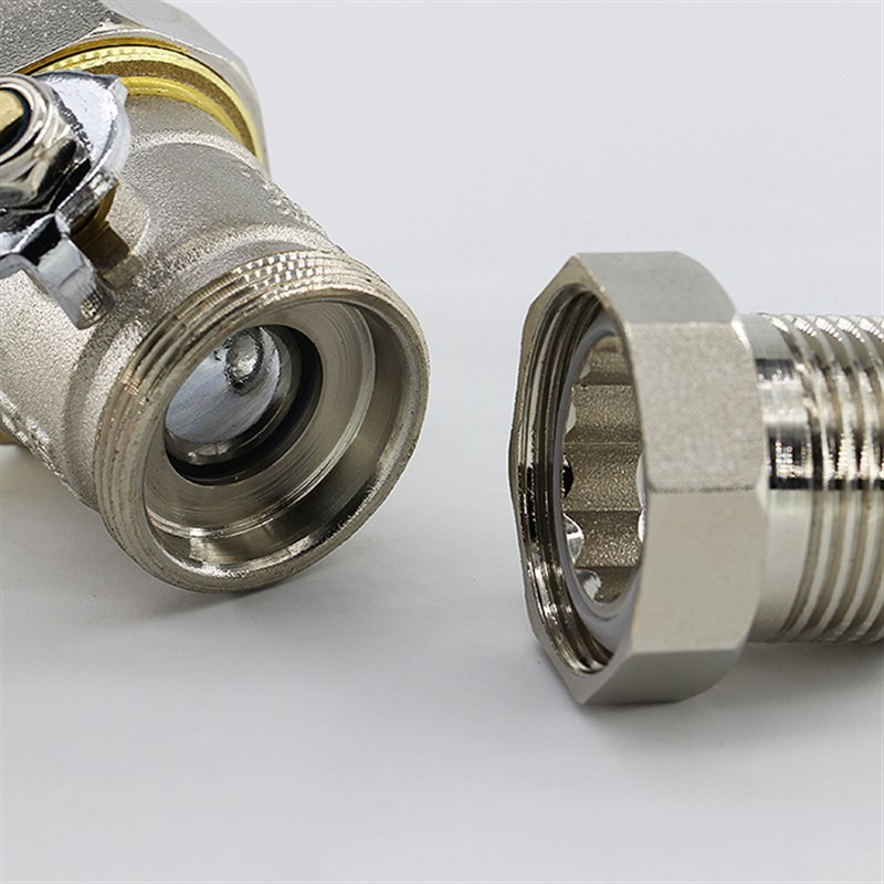 天一 金牛 ppr单外丝地暖回水 活接ppr水管门分水器1寸