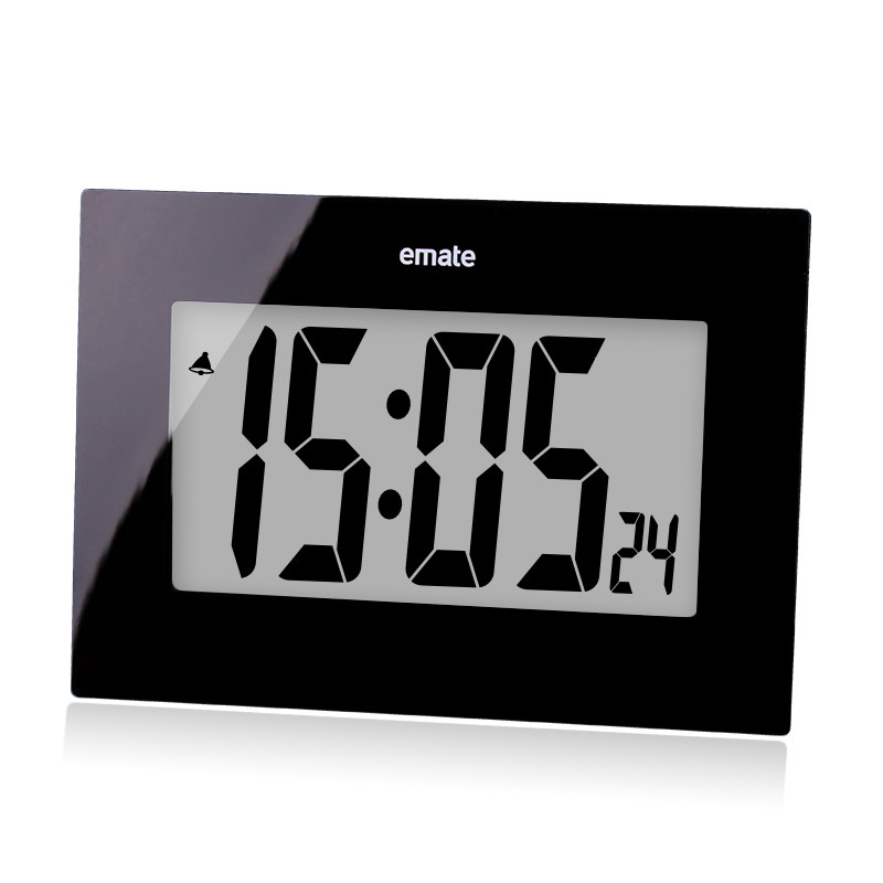 大屏幕数字静音电子座钟表床头卧室客厅挂式时钟简约创意学生闹钟