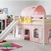 新款 饰公主床围透气防摔 儿童床帐篷床幔床上圆顶男女孩上下床装