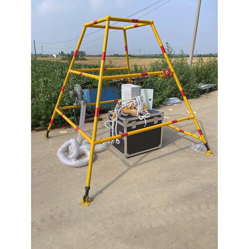 山 西吕 梁深坑作业一体机 线路基础施工深碁坑智能提料机