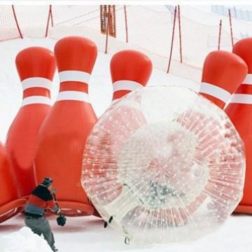 地保龄球草地充碰气撞球波悠球组合真人碰碰球趣味道雪A5425808具