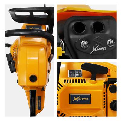 52800油锯手持式5800全黄家用伐锯大功率.具55KW便携木伐木修枝园