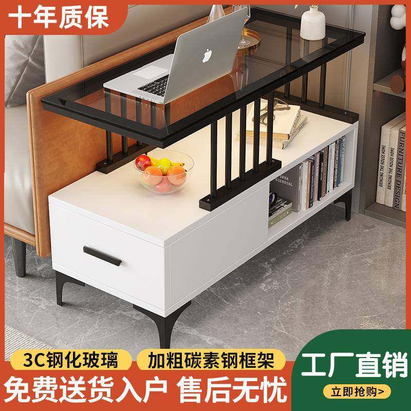 厅沙边柜小桌子轻奢侧边家用客边几收纳几柜发网简约茶现代FOK意