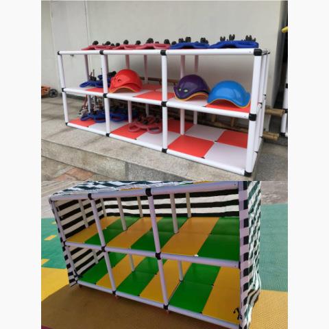 幼园内户外玩具材咨询客服收纳儿架储物柜防室雨水器材玩具储物柜